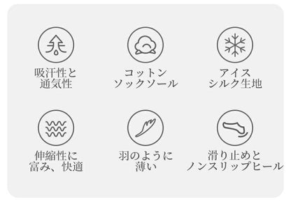 【12月上旬入荷】靴下 インビジブルソックス レディース 女性 ソックス 蒸れない カジュアル 可愛い オシャレ 滑り止め 消臭 靴下 くつ下 Caramella 7足組 22-24cm アイスシルク 93.1%綿【511197】